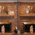 Fireplace stereogram